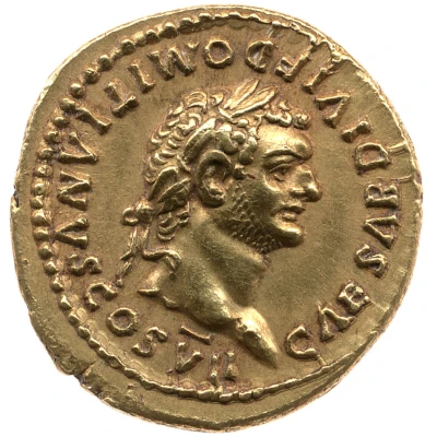Aureus - Domitian PRINCEPS IVVENTVTIS front