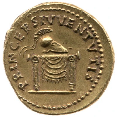 Aureus - Domitian PRINCEPS IVVENTVTIS back