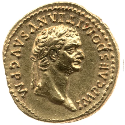 Aureus - Domitian TR P COS VII DES VIII P P; Minerva and Victory front