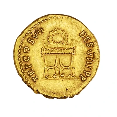 Aureus - Domitian TR P COS VII DES VIII P P back
