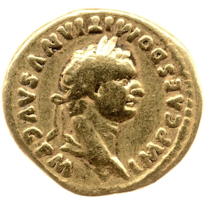 Aureus - Domitian TR P COS VII DES VIII P P front