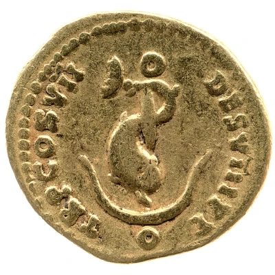 Aureus - Domitian TR P COS VII DES VIII P P back