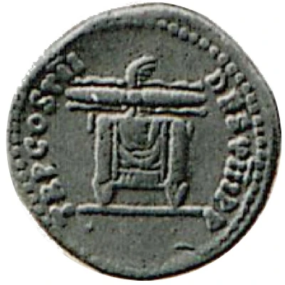 Aureus - Domitian TR P COS VII DES VIII P P back