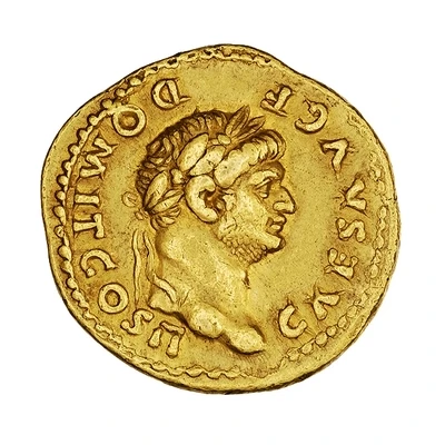 Aureus - Domitian front