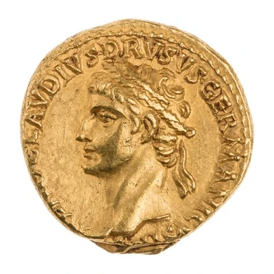 Aureus - Drusus the Elder DE GERM front