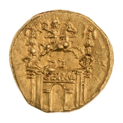 Aureus - Drusus the Elder DE GERM back