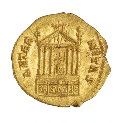 Aureus - Faustina the Elder AETERNITAS back
