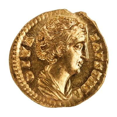 Aureus - Faustina the Elder AVGVSTA; Ceres front