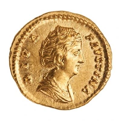 Aureus - Faustina the Elder CERES; Ceres front