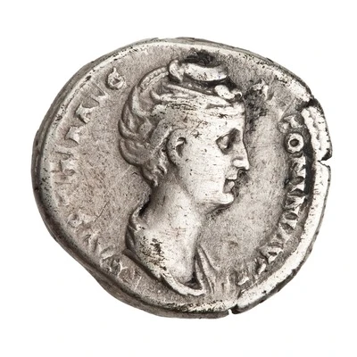 Aureus - Faustina the Elder CONCORDIA AVG; Concordia front