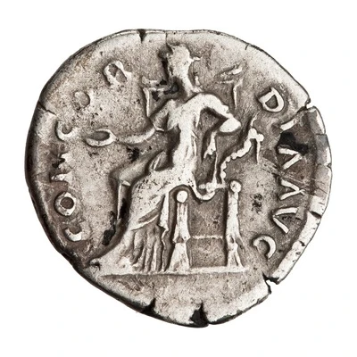 Aureus - Faustina the Elder CONCORDIA AVG; Concordia back