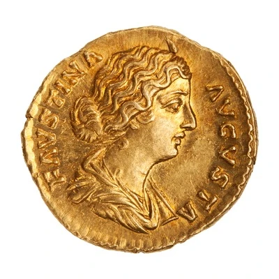 Aureus - Faustina the Younger CONCORDIA; Concordia front