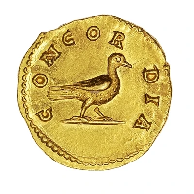 Aureus - Faustina the Younger CONCORDIA back