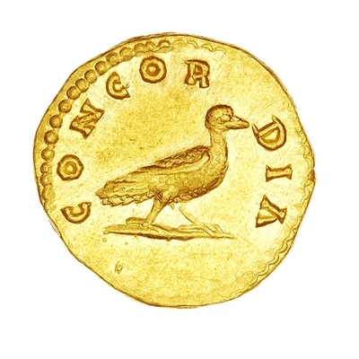 Aureus - Faustina the Younger CONCORDIA back