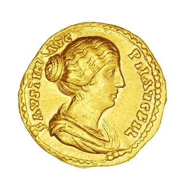 Aureus - Faustina the Younger CONCORDIA front