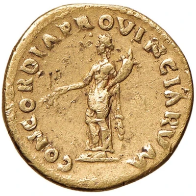 Aureus - Galba CONCORDIA PROVINCIARVM; Concordia back