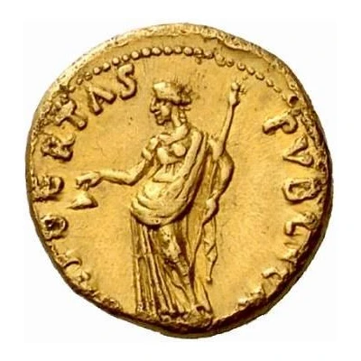 Aureus - Galba LIBERTAS PVBLICA; Libertas back