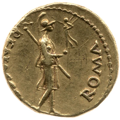 Aureus - Galba ROMA RENASCENS; Roma and Victory back
