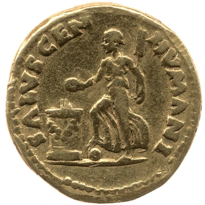 Aureus - Galba SALVS GEN HVMANI back