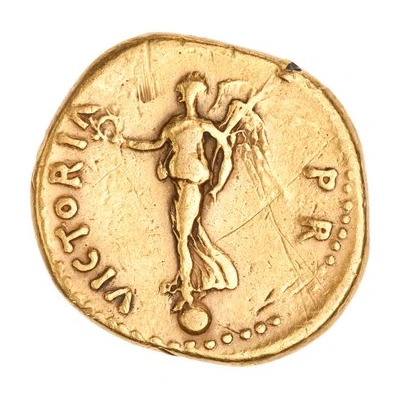 Aureus - Galba VICTORIA P R; Victory back