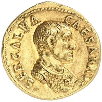 Aureus - Galba and Livia DIVA AVGVSTA front