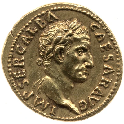 Aureus - Galba and Livia DIVA AVGVSTA front