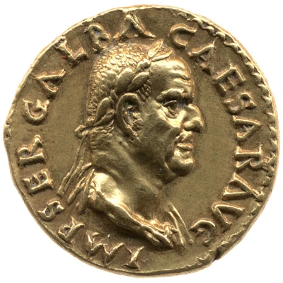 Aureus - Galba and Livia DIVA AVGVSTA front