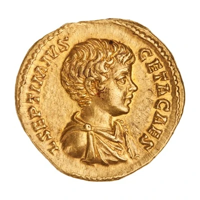 Aureus - Geta FELICITAS TEMPOR; Felicitas front