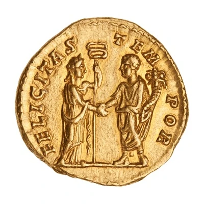 Aureus - Geta FELICITAS TEMPOR; Felicitas back