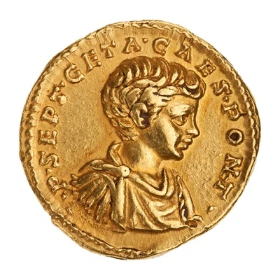 Aureus - Geta PRINC IVVENT front