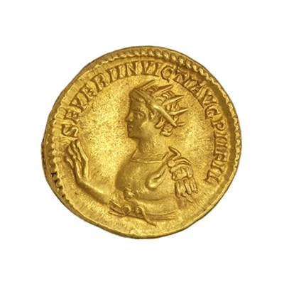 Aureus - Geta SEVER INVICTI AVG PII FIL back