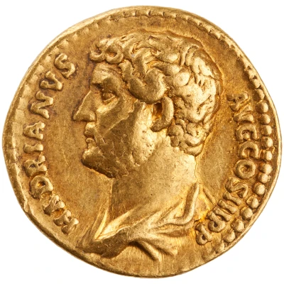 Aureus - Hadrian AEGYPTOS; Egypt front