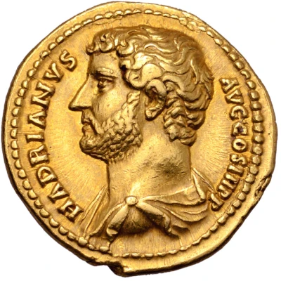 Aureus - Hadrian AFRICA; Africa front