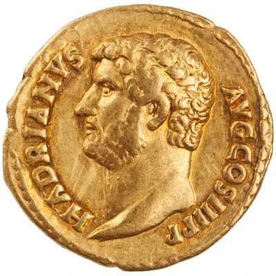 Aureus - Hadrian AFRICA; Africa front
