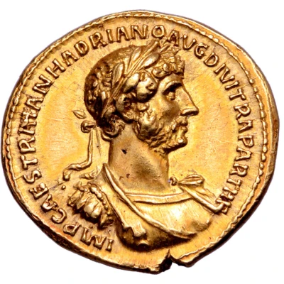 Aureus - Hadrian DIVI NER NEP P M TR P COS ORIENS; Sol front