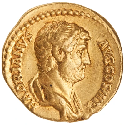 Aureus - Hadrian FIDES PVBLICA; Fides front