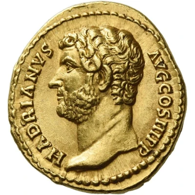 Aureus - Hadrian HISPANIA; Hispania front