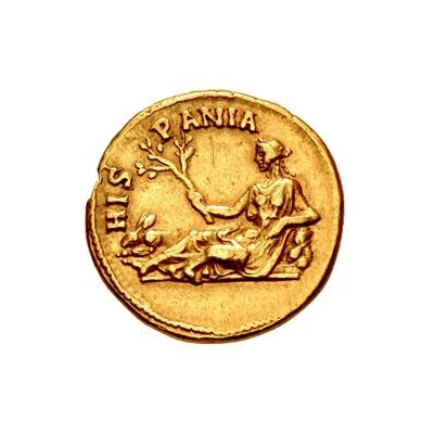 Aureus - Hadrian HISPANIA; Hispania back