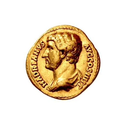Aureus - Hadrian NILVS; Nilus front
