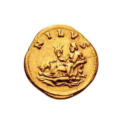 Aureus - Hadrian NILVS; Nilus back