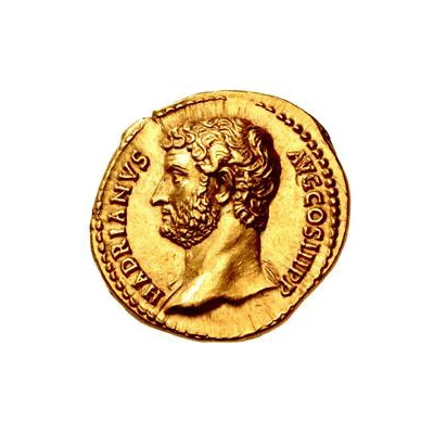 Aureus - Hadrian RESTITVTORI ACHAIAE; Achaea front