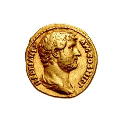 Aureus - Hadrian RESTITVTORI AFRICAE; Africa front
