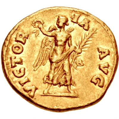 Aureus - Hadrian VICTORIA AVG; Victory back