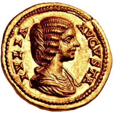 Aureus - Julia Domna LAETITIA; Laetitia front