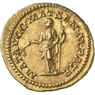 Aureus - Julia Domna MAT AVGG MAT SEN M PATR back