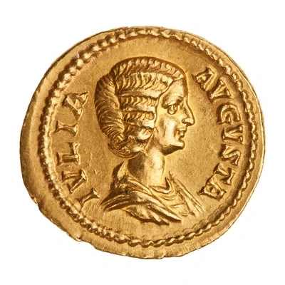 Aureus - Julia Domna PIETAS AVGG; Pietas front