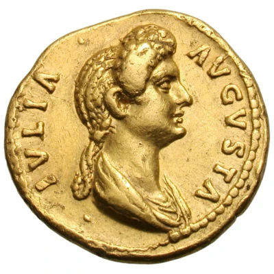 Aureus - Julia Titi DIVI TITI FILIA front