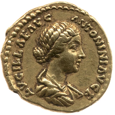 Aureus - Lucilla CONCORDIA; Concordia front