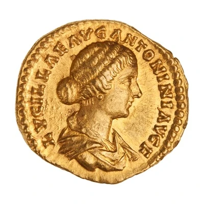 Aureus - Lucilla PIETAS; Pietas front