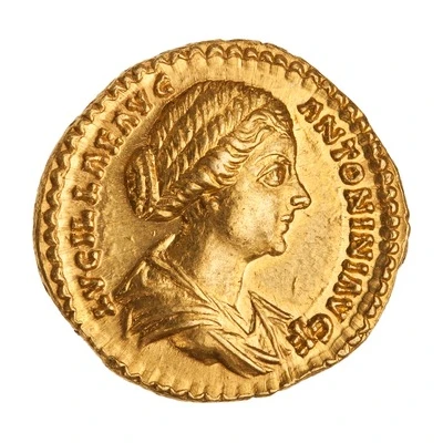 Aureus - Lucilla PIETAS; Pietas front